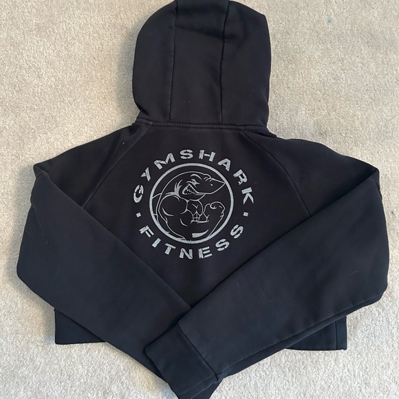 Cropped Gymshark Hoodie, Medium - Picture 2 of 3